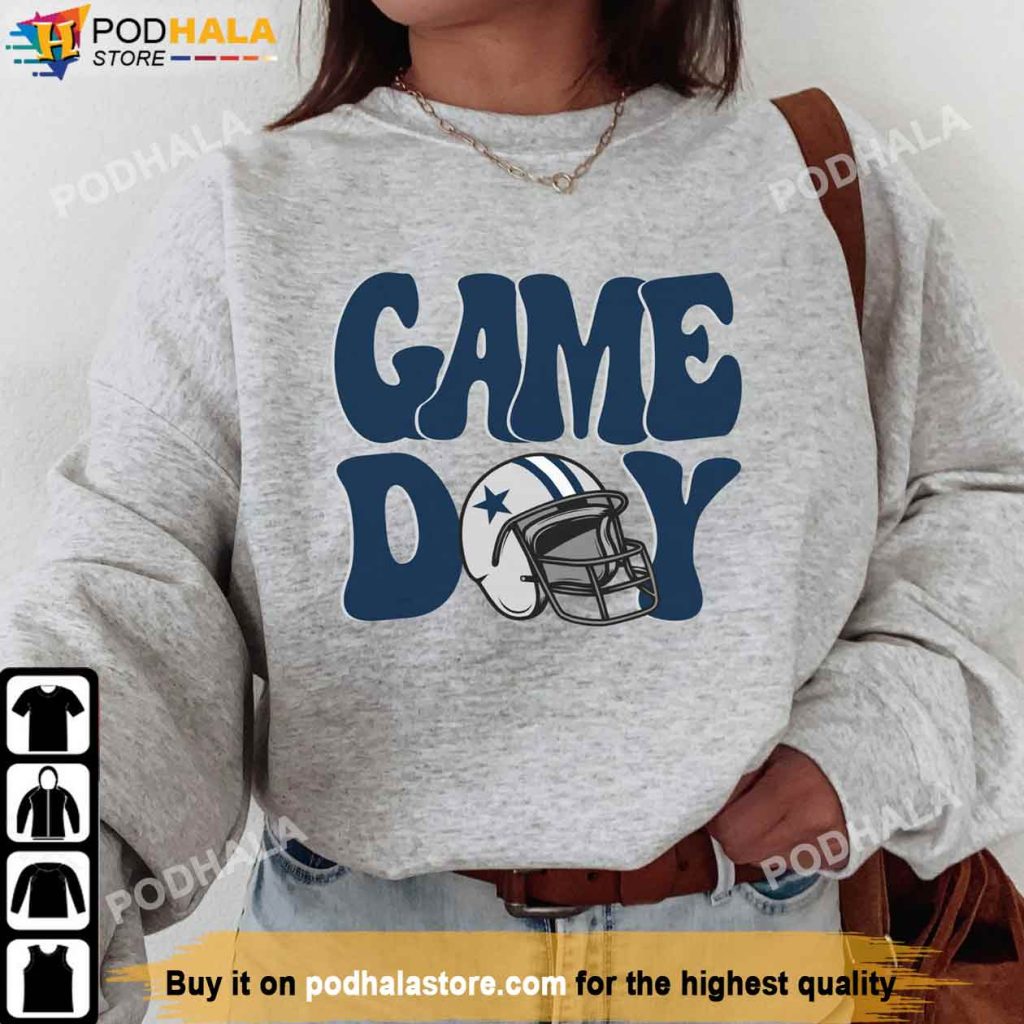 Dallas Cowboys Shirt, Game Day Football Sweatshirt