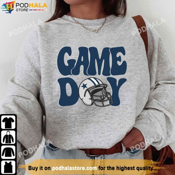 Dallas Cowboys Shirt, Game Day Football Cowboys Sweatshirt, Cowboys Gifts