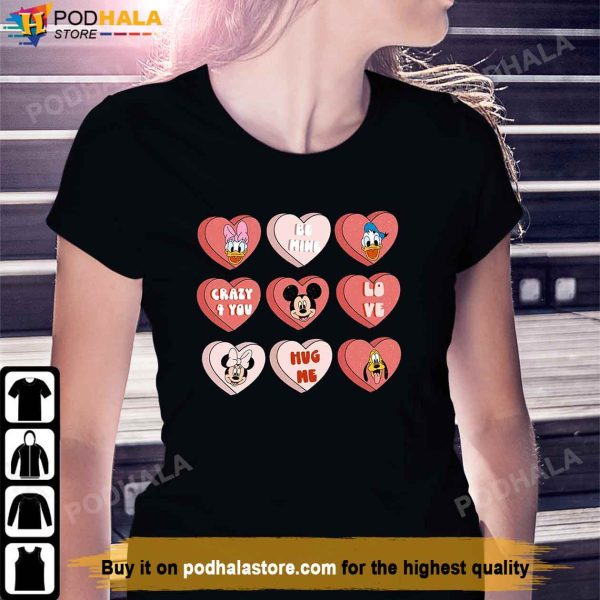 Disney Valentine Mickey And Friends Shirt, Be Mine Tee, Valentine Gift
