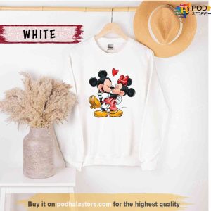 Disney Valentine Sweatshirt, Mickey Minnie Love Sweet Tee, Valentines Gifts