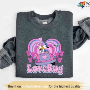 Disney Valentine Tshirt Donald Duck Love Bug Valentines Day Gift