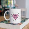 Do Not Touch Me Funny Quotes Valentine Coffee Mug, Valentines Ideas For Girlfriend