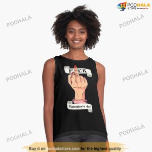 Fuck Valnetines Day Tank Top, Anti Valentines Day Gifts
