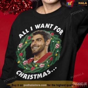 Jimmy Garoppolo Shirt, American Football Mvp Crewneck Unisex T-shirt