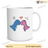 Funny Hug Me Im Trying Dinosaur Mug, Best Valentines Day Gifts