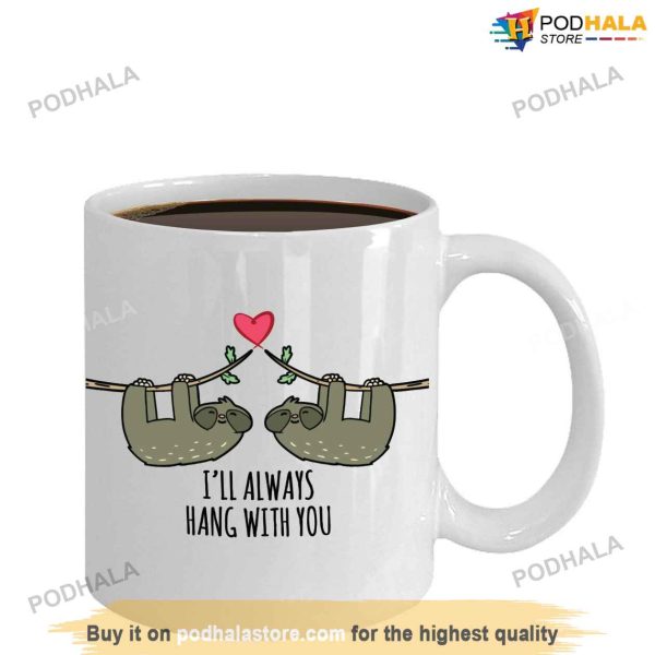 Funny Sloth Coffee Mug Husband Wife Sweet, Valentines Day Ideas For Couples