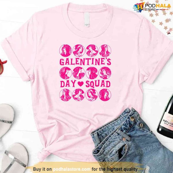 Galentines Gang Valentines Day Squad Unisex Sweatshirt