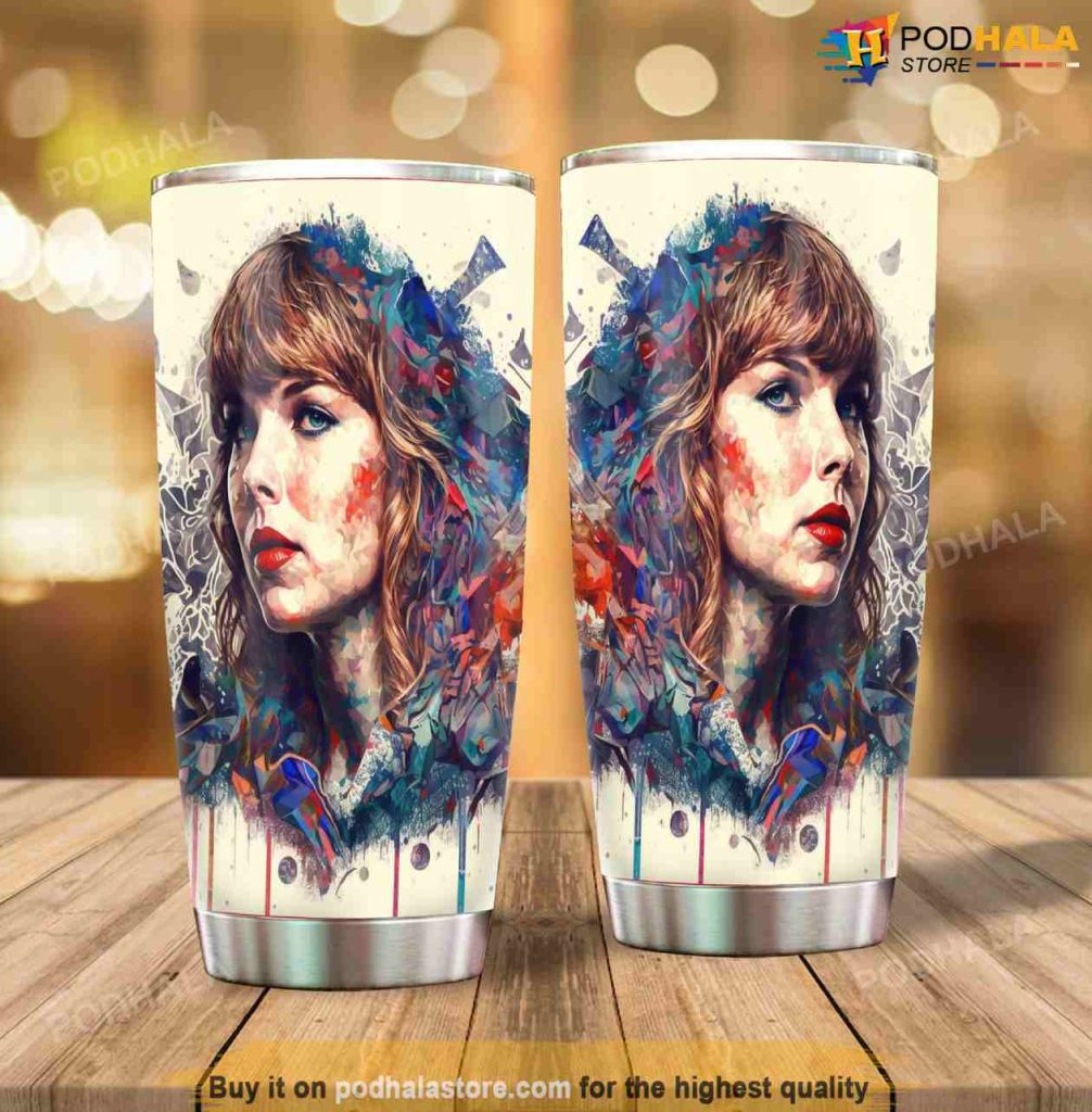 Glitter Taylor Swift Tumbler, Gifts For The Eras Tour 2023 Fans