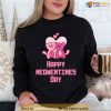 Happy Meowentines Day Pink Cats Valentine Unisex Sweatshirt, Best Valentines Day Gifts