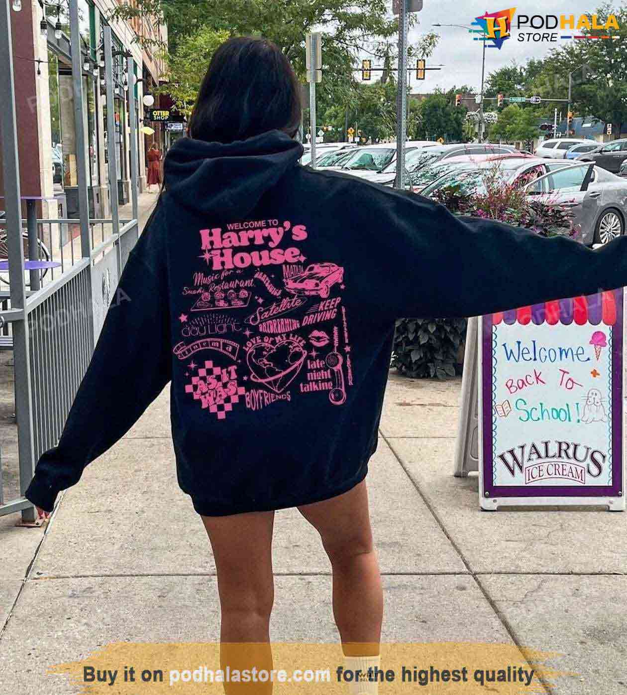 Harry Styles Love on Tour Thank You Hoodie