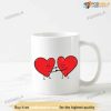 Heart Love Valentine Coffee Mug, Valentines Day Ideas For Couples