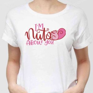 I'm Nuts About You Valentine Day Unisex Sweatshirt 2