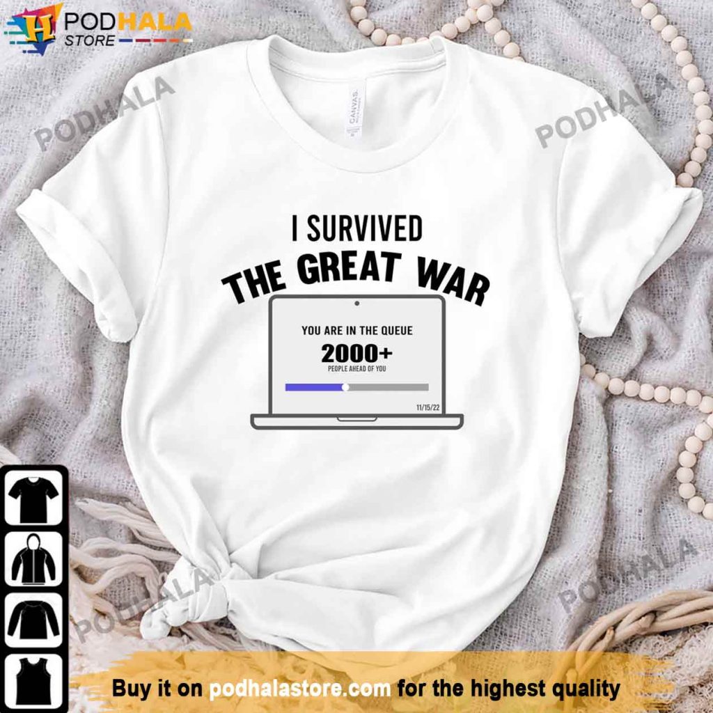 I Survived The Great War Taylor Swift T-Shirt