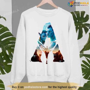 Jake Neytiri Avatar 2 The Way Of Water Logo Graphic Unisex Sweatshirt, Avatar Gifts