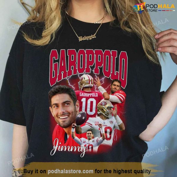 Jimmy Garoppolo Shirt, San Francisco 49Ers T-Shirt, Football Sweatshirt