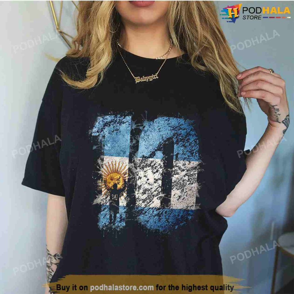 Legend Argentina Messi 10 Shirt, Argentina World Cup 2022 Tee