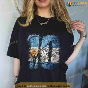 Legend Argentina Messi 10 Shirt, Argentina World Cup 2022 Tee
