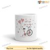 Lets Go For a Ride Bike Valentines Day Mug