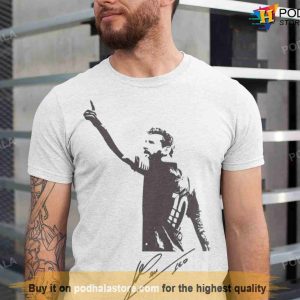 Limited Lionel Messi Signature Vintage goat Bootleg Tee Lionel Messi TShirt
