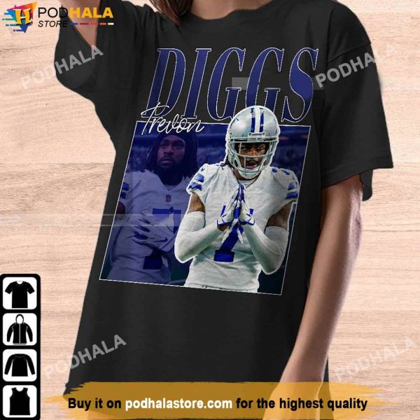Limited Trevon Diggs Dallas Cowboys Shirt, Cornerback Cowboys Gifts