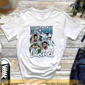 Lionel Messi Shirt, Messi T-Shirt, Champions Argentina World Cup 2022 Tee