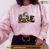 Love Gnome Valentines Day Leopard Love Unisex Sweatshirt Unisex T-Shirt
