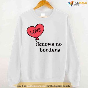 Love Knows No Borders Unisex Hoodie 2
