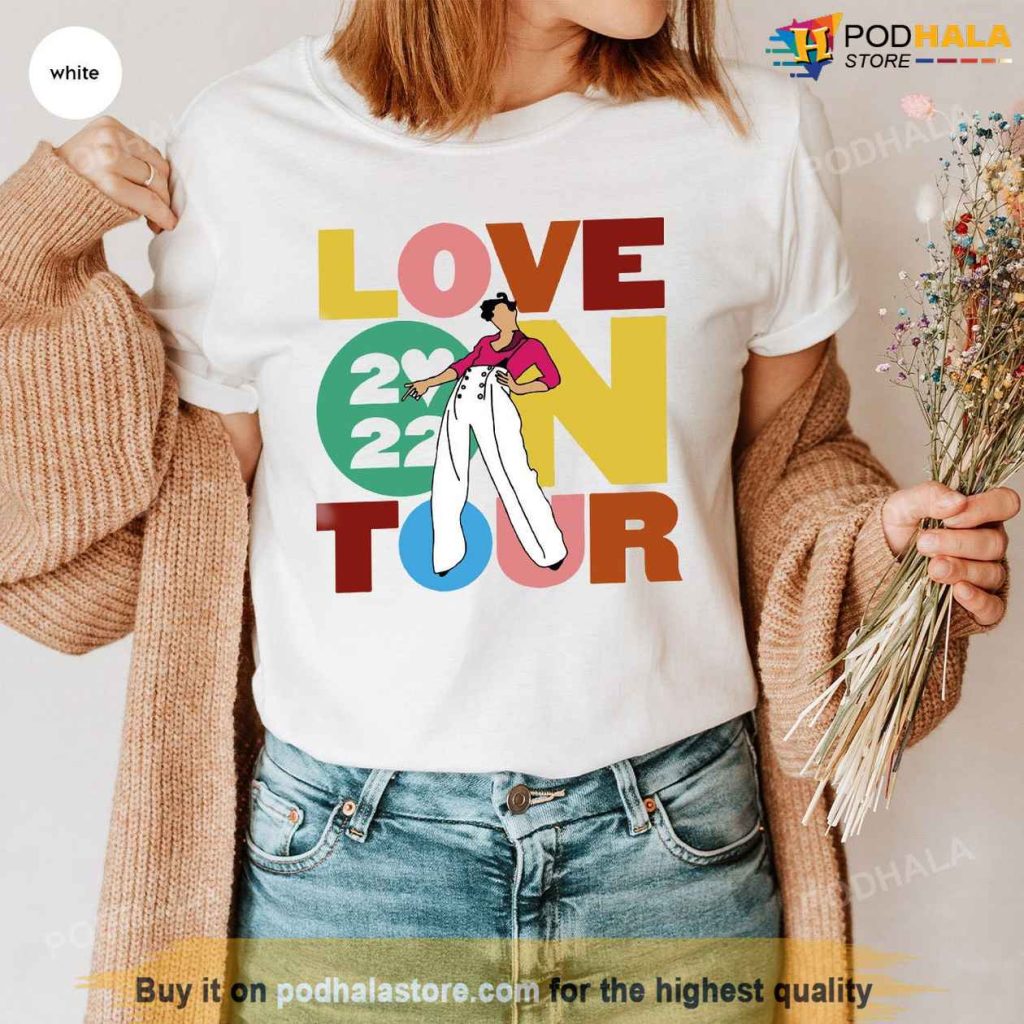 Love on Tour 2022 T-Shirt, Harry Styles Shirt For Women