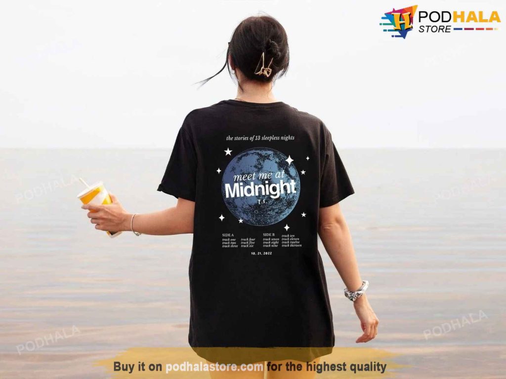 Meet Me At Midnight New Album 2022 Taylor Swift Shirt