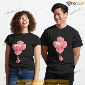 Meh Heart Pocket Funny Anti Valentines Day Shirt,  Single Gift