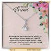 Message to My Best Friend, Valentines Necklace, Valentines Gifts For Friends