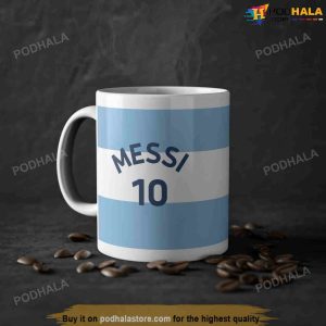 Messi Argentina Kit Mug - Ceramic Coffee Mug - World Cup Cup