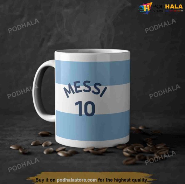 Messi Argentina Kit Mug – Ceramic Coffee Mug – World Cup Cup