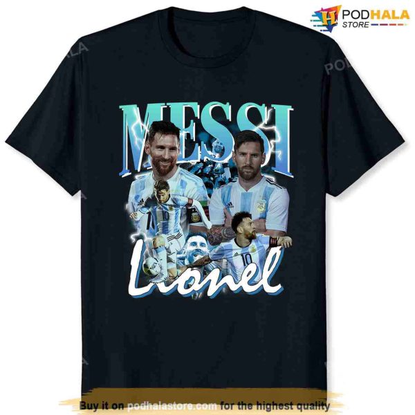 Messi Bootleg Shirt, Argentina World Cup 2022 Lionel Messi Shirt
