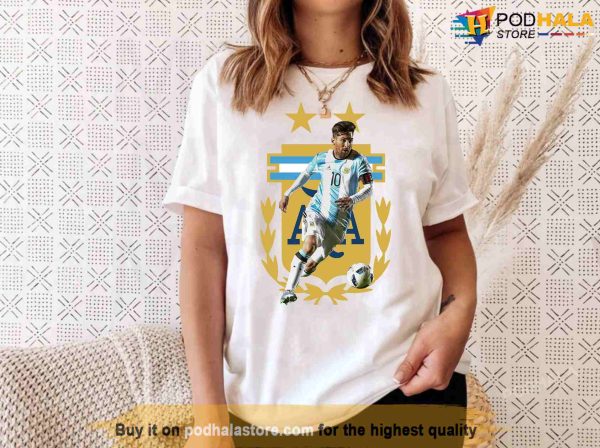 Messi Que Mira Bobo Tee, Argentina Football Team, Lionel Messi Shirt