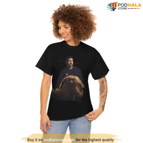 Messi The Goat T-Shirt, Lionel Messi Shirt For Fans