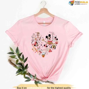 Mickey And Minnie Friends Disney Valentines Day Tshirt Valentines Gifts