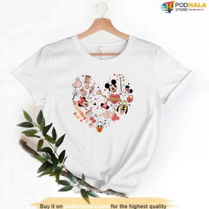 Mickey and Minnie Friends Tee, Disney Valentines Day Shirt, Valentines Gift
