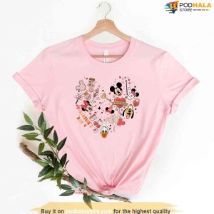 Mickey Minnie Friends Tee Disney Valentines Day Tshirt Valentines Gift