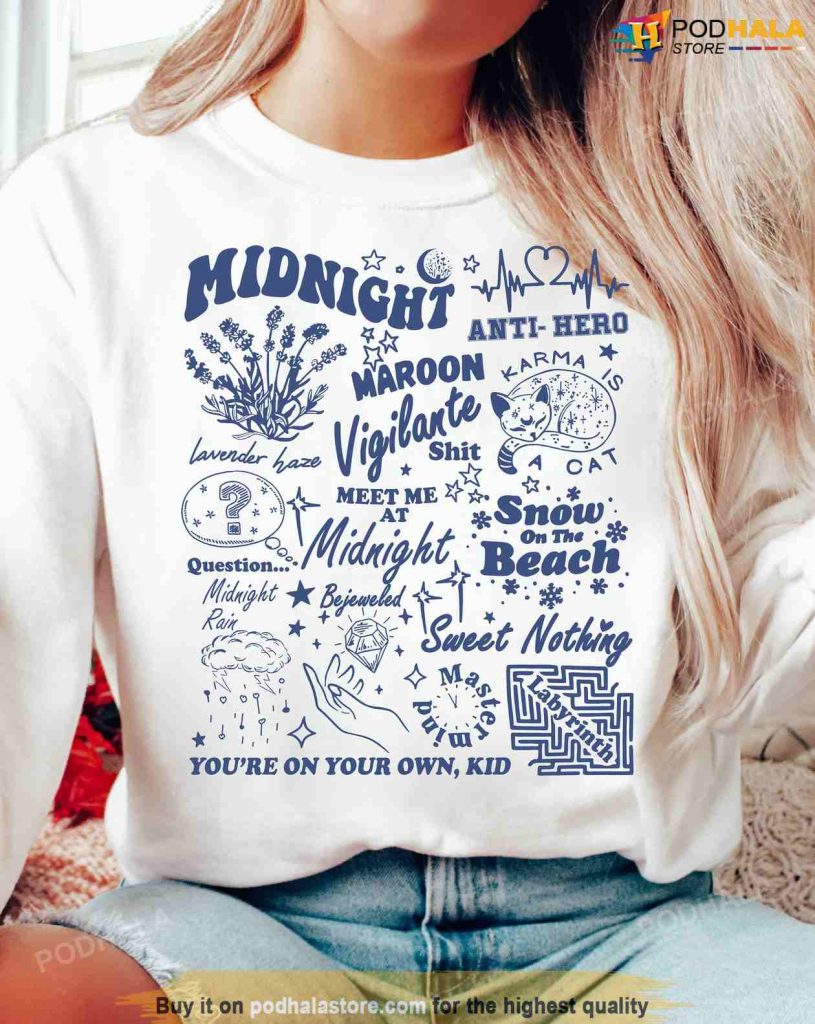 Midnight Taylor Swift New Album , Midnight Shirt , Taylor Swift Lover Shirt