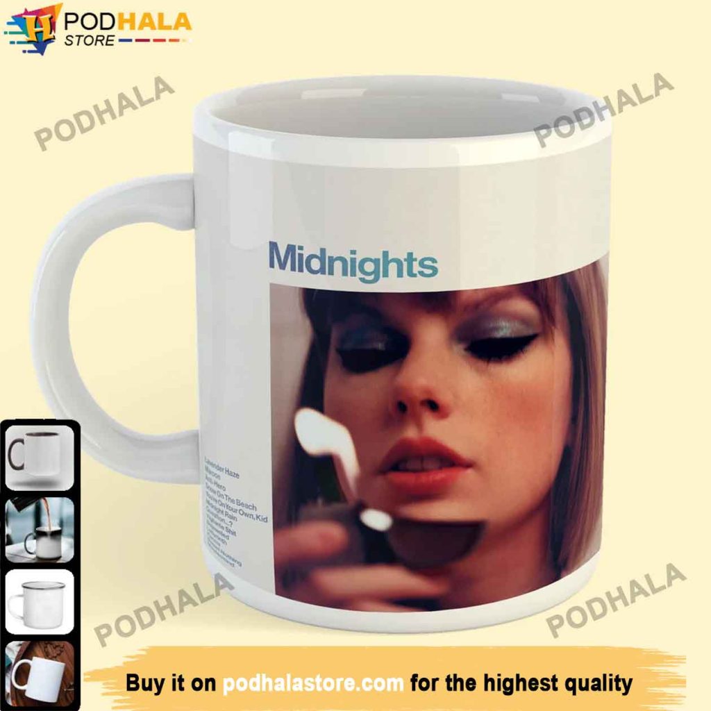 Midnights Album Cover Taylor Swift Mug, Taylor Swift Themed Gifts