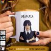 Mood Wednesday Addams Mug, Wednesday TV Show Coffee Mug The Addams Family Gifts