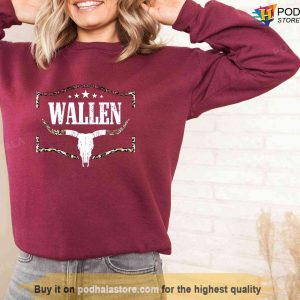 Morgan Wallen Tour Merch Vintage Bull Skull Morgan Wallen Sweatshirt 2