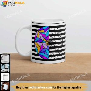 Nevermore Ophelia Hall Window Wednesday Addams Mug, The Addams Family Gifts