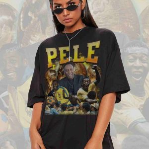 Pele Vintage Bootleg Shirt, RIP Pele Shirt, Legend Soccer Player Tee