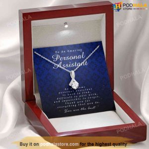Personal Assistant Alluring Valentines Necklace, Thank You Gift