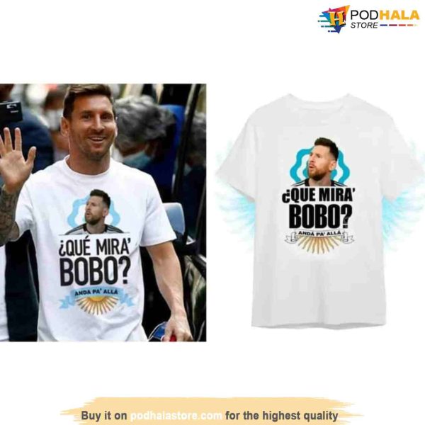 Que miras Bobo Tshirt, World cup Shirt, Soccer Mundial Qatar World Cup T-Shirt
