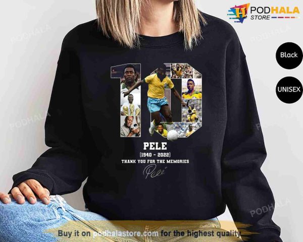 RIP Pele 1940 – 2022 Thank You For The Memories Shirt