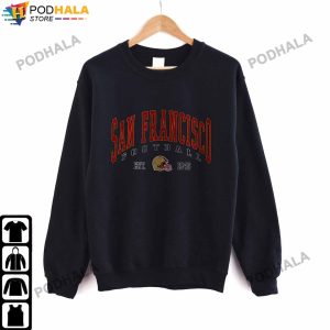 San Francisco 1946 Football Sweatshirt, Vintage 49ers Football Crewneck -  Bring Your Ideas, Thoughts And Imaginations Into Reality Today