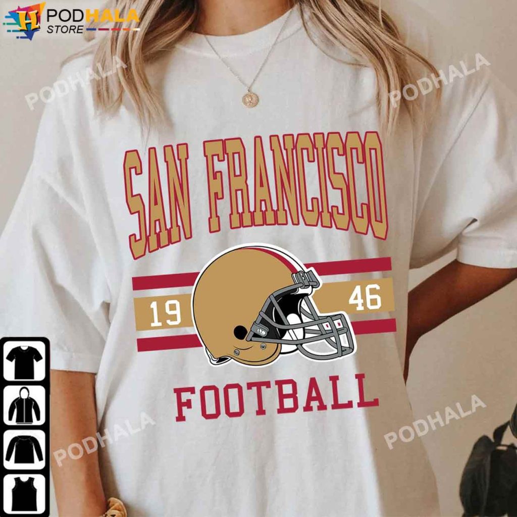 San Francisco Football Sweatshirt Vintage 49Ers Sweatshirt